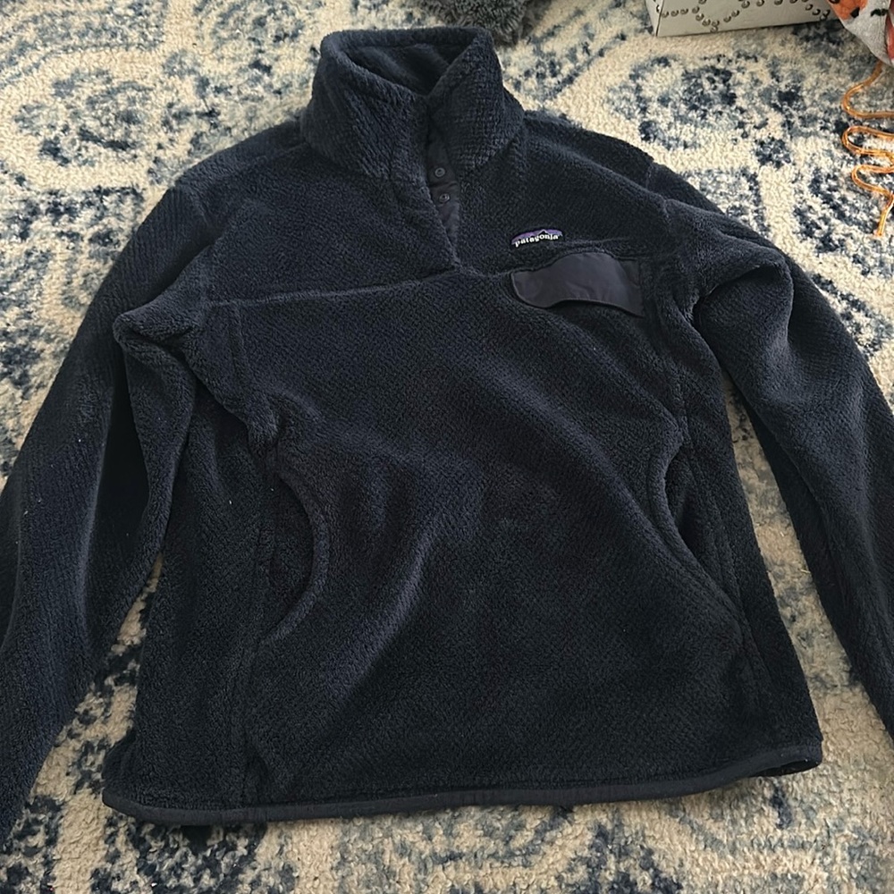 patagonia quarter snap sweatshirt size medium